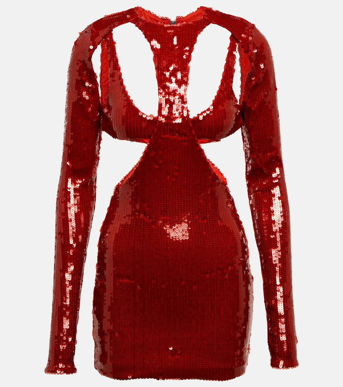 LaQuan Smith - Sequined cutout minidress