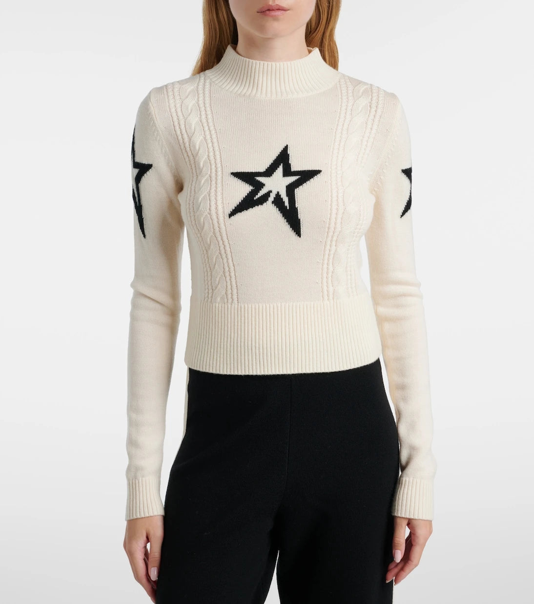 Perfect Moment - Intarsia wool sweater
