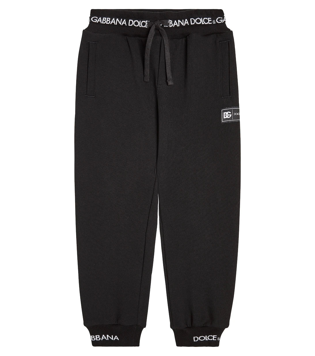 Dolce&Gabbana Kids - Logo cotton jersey sweatpants