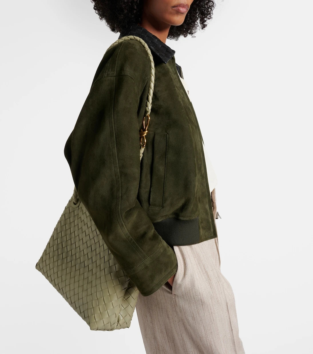 Bottega Veneta - Andiamo Medium leather tote bag