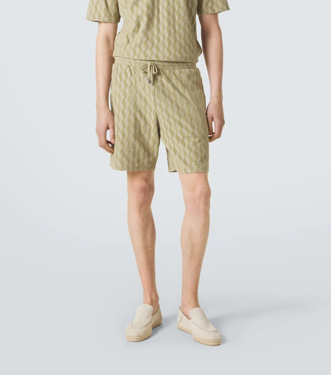 Frescobol Carioca - Augusto jacquard terry Bermuda shorts