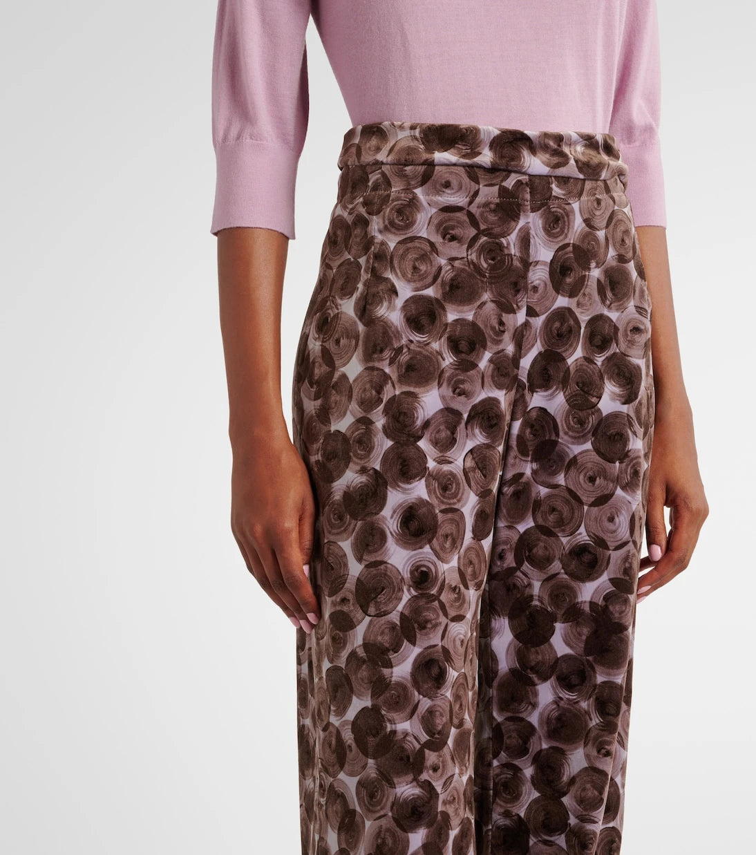 Dries Van Noten - Pantera cotton-blend straight pants