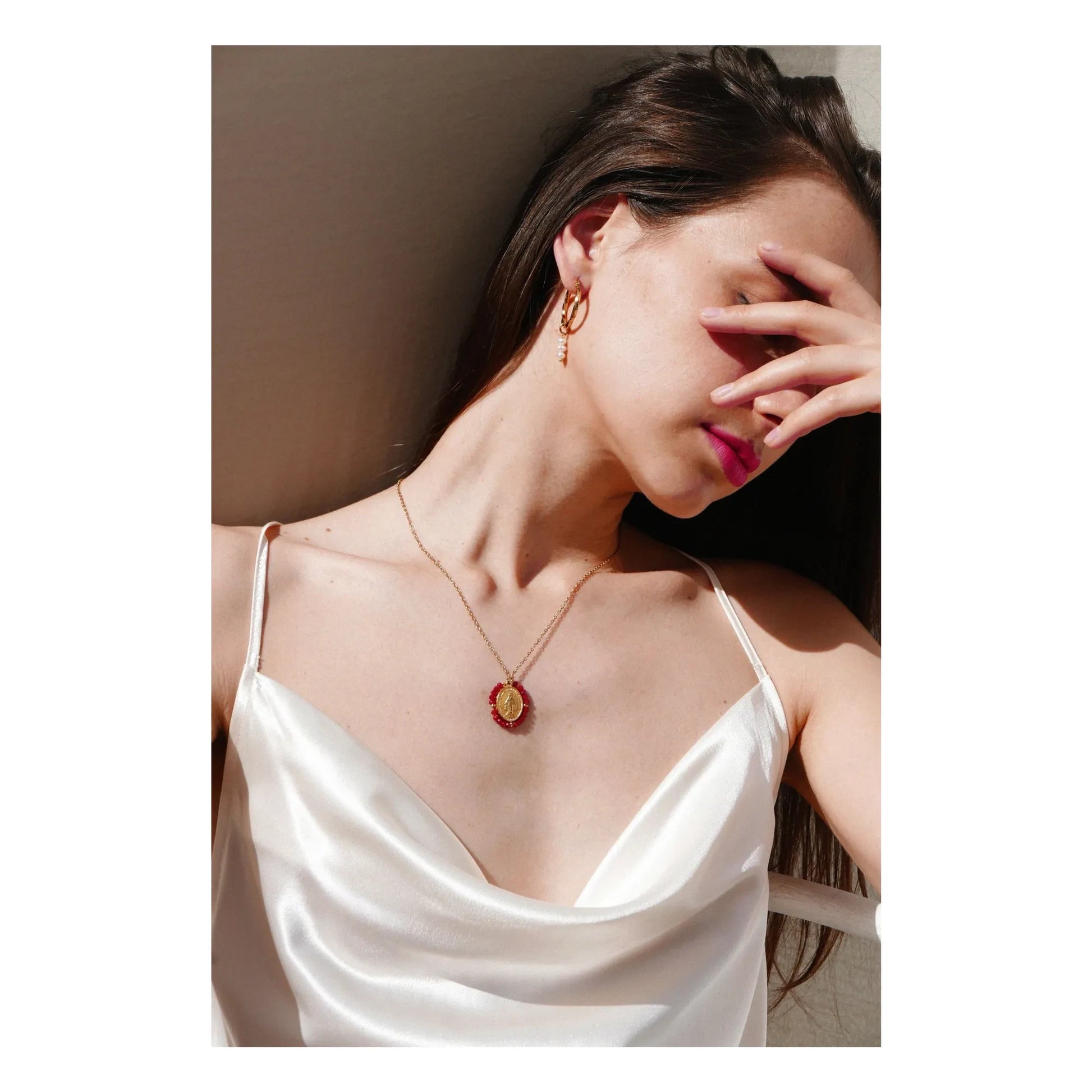Palas - Santa Maria necklace | Red