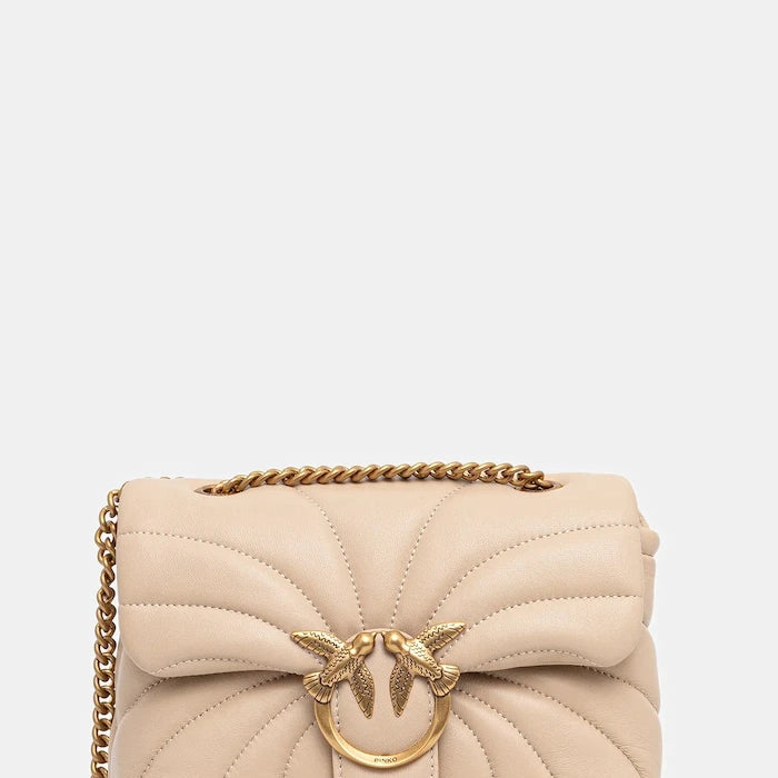 Pinko чанта дамска от кожа