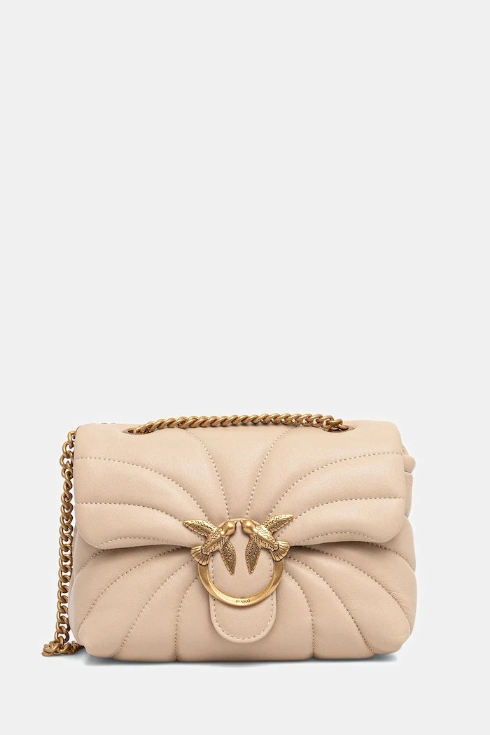 Pinko чанта дамска от кожа