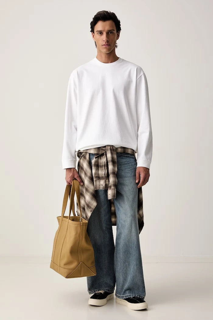 Levi's erkek baggy geniş paça kot pantolon TWISTED BAGGY WIDE LEG