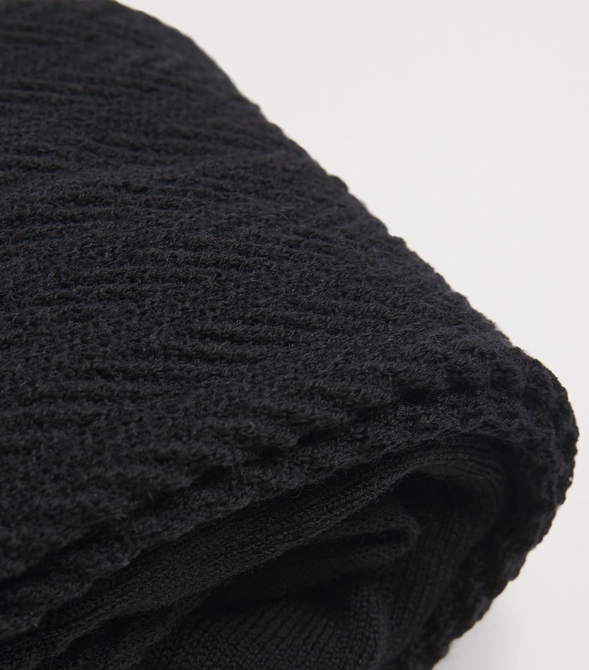 Virgin Wool-Blend Fable Estate Tights 3000 BLACK