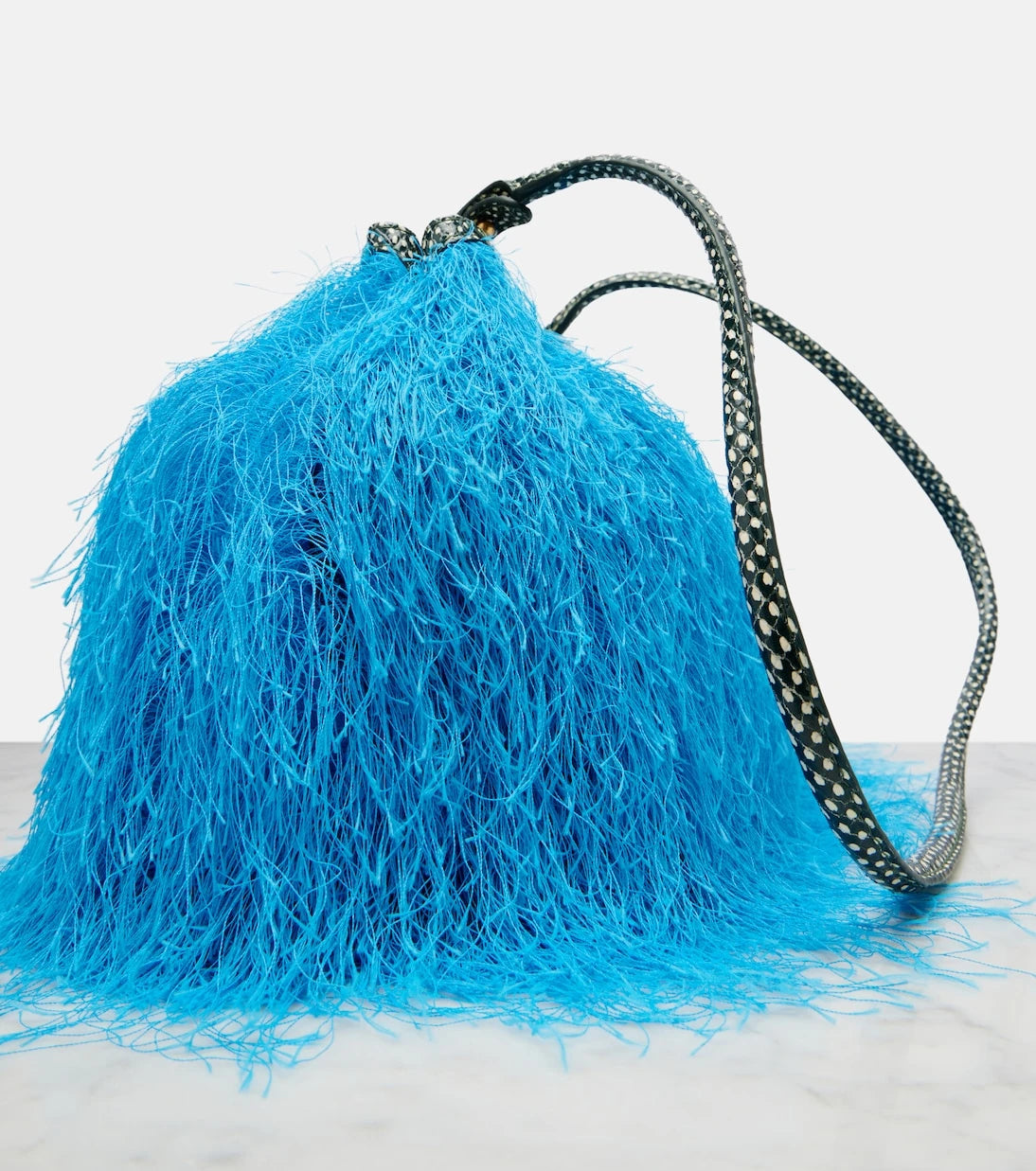 Dries Van Noten - Small leather-trimmed crossbody bag