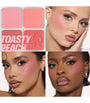Blush Filter Blurring Blushlighters Palette - Toasty Pink