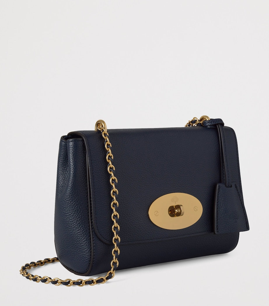 Mulberry Leather Lily Shoulder Bag NIGHT SKY
