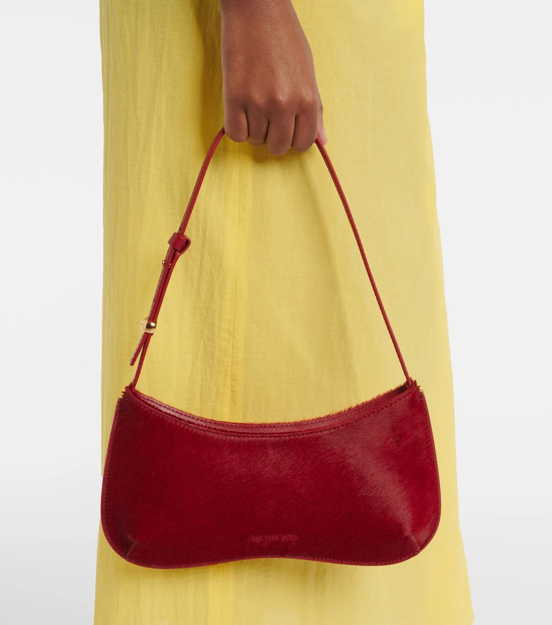 Jacquemus - Bisou calf hair shoulder bag