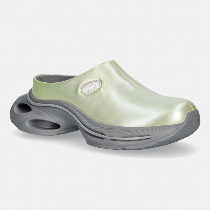 Koi Footwear чехли сабо дамски Lime Waves Chunky Slip On