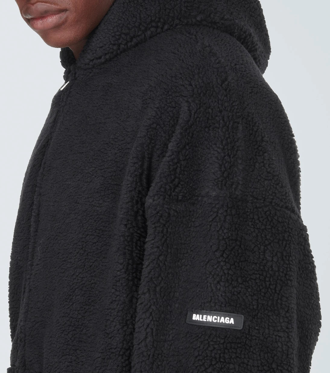 Balenciaga - هودي صوف كبير الحجم