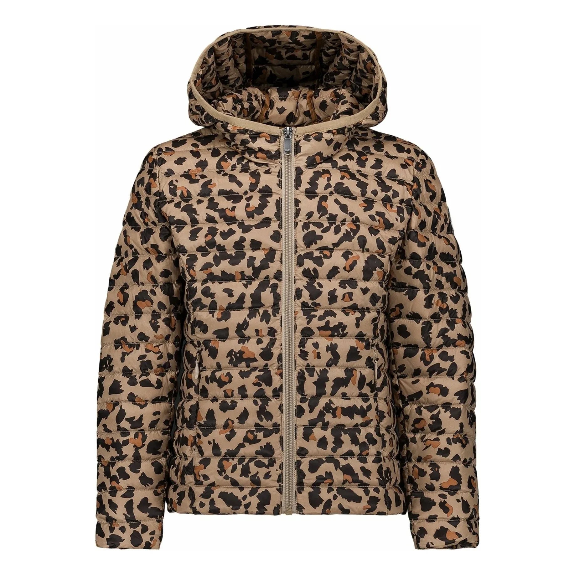 Jott - Carla Leopard down jacket | Beige