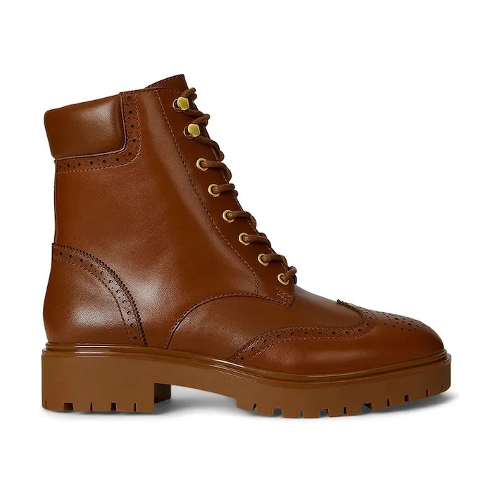 Кожени боти Lauren Ralph Lauren Alysn Lup Pr