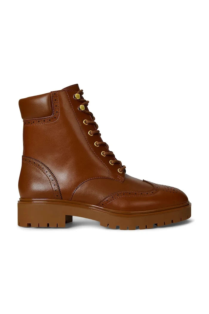 Кожени боти Lauren Ralph Lauren Alysn Lup Pr