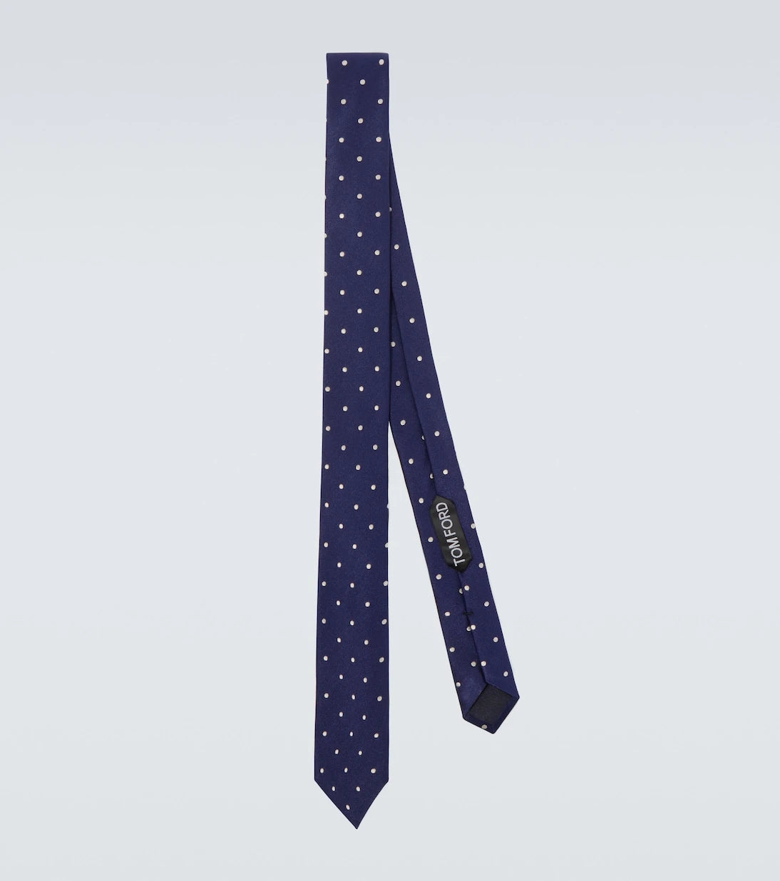Tom Ford - Polka-dot silk twill tie