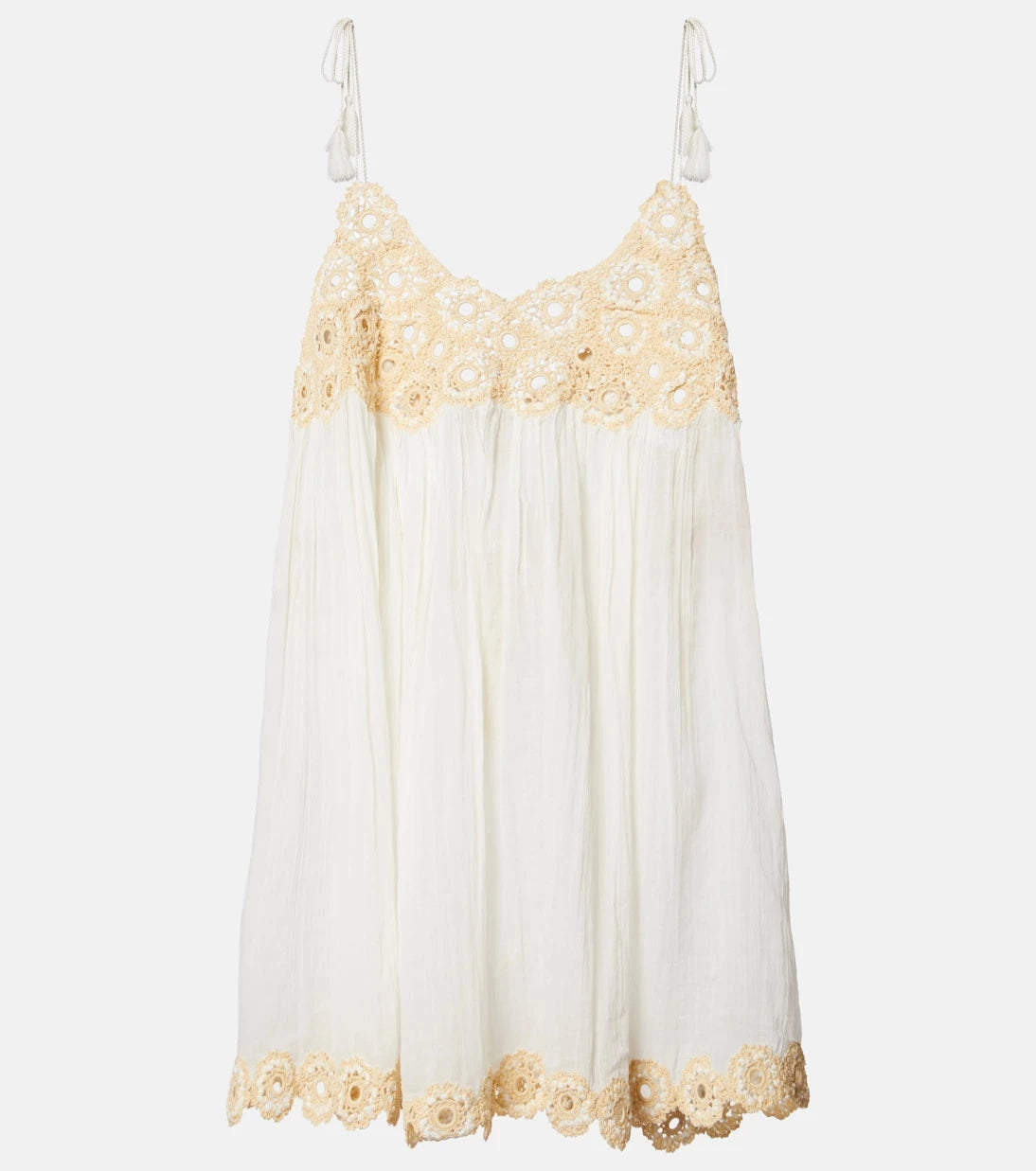 Ulla Johnson - Tula crochet-trimmed cotton beach dress