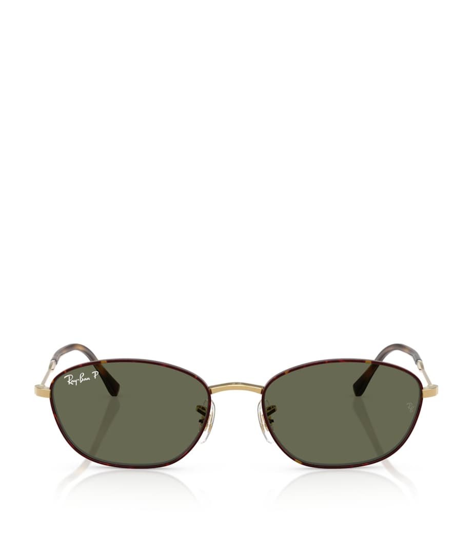 Ray-Ban Brown RB3749 Irregular Sunglasses