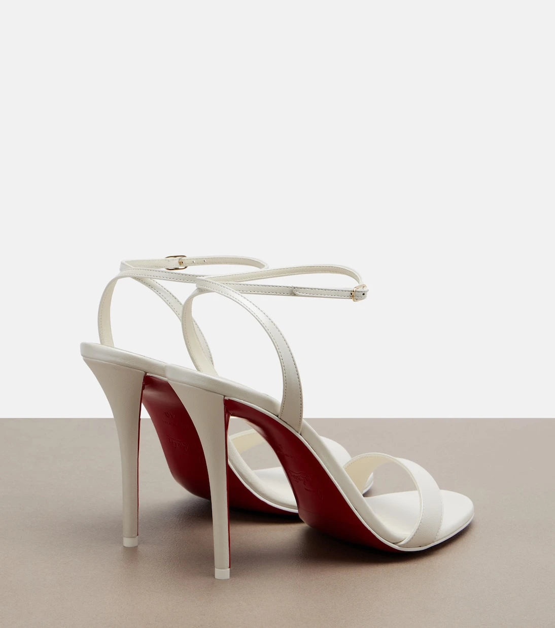 Christian Louboutin - Miss Z leather slingback sandals