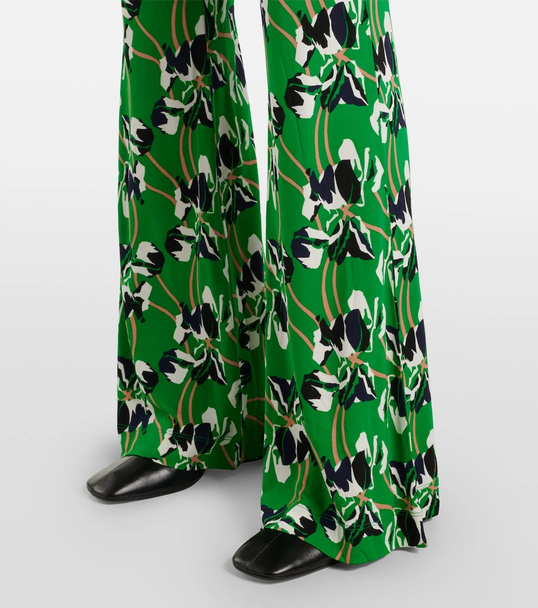 Diane von Furstenberg - Brooklyn printed flared pants