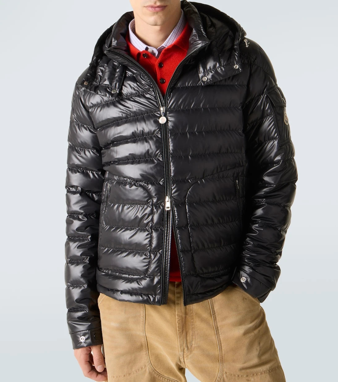 Moncler - Lauros hooded down jacket