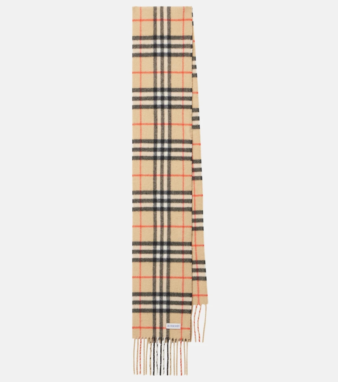 Burberry - Burberry Check cashmere scarf