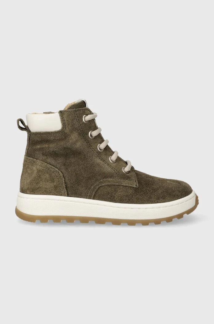 Pom D'api FLOW BOOTS Süet Çocuk Yarım Bot