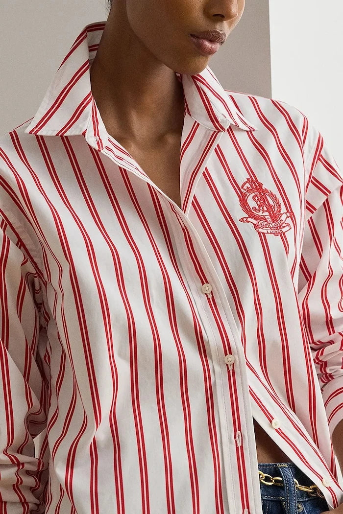 Lauren Ralph Lauren Kadın Pamuklu Gömlek
