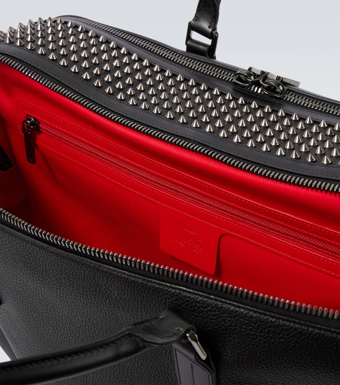 Christian Louboutin - Funky studded leather duffel bag