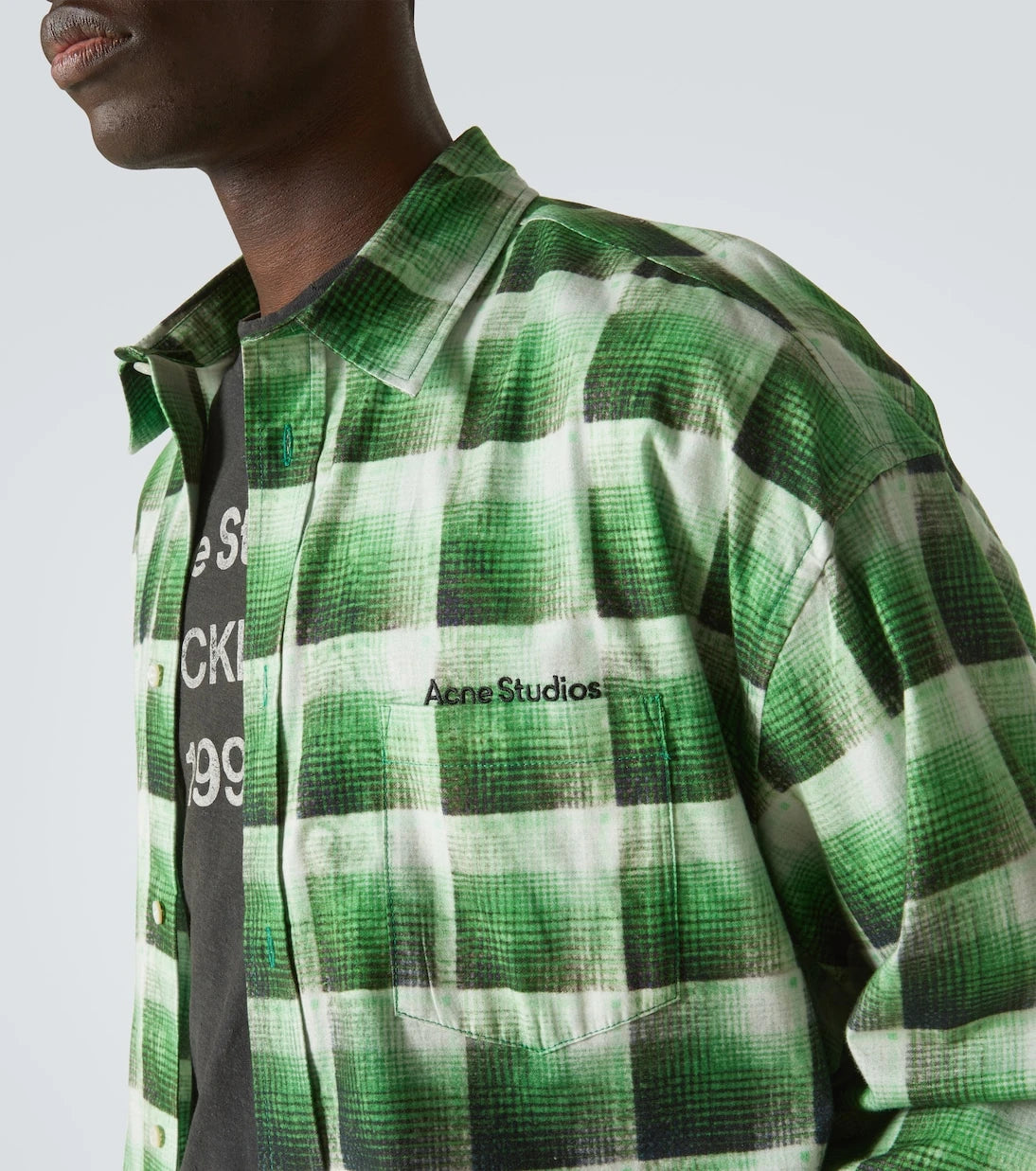 Acne Studios - Checked cotton shirt