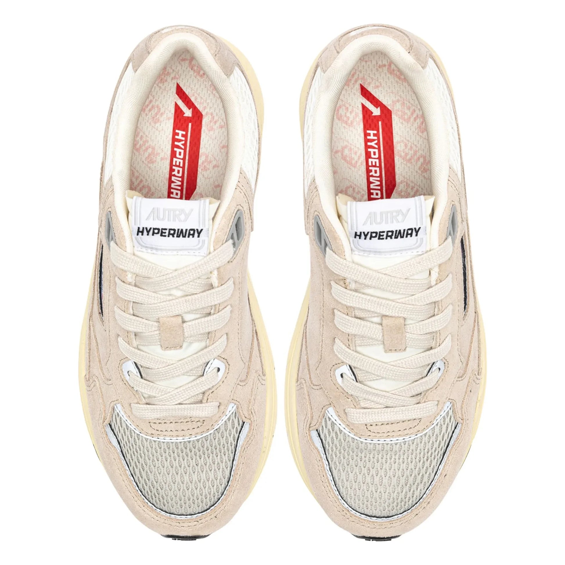 Autry - Hyperway Low Suede Sneakers | Sand
