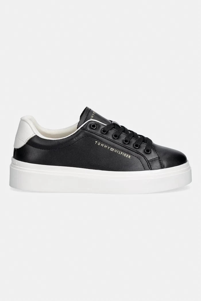 Tommy Hilfiger TH CHIC CUPSOLE PLATFORM маратонки дамски от кожа