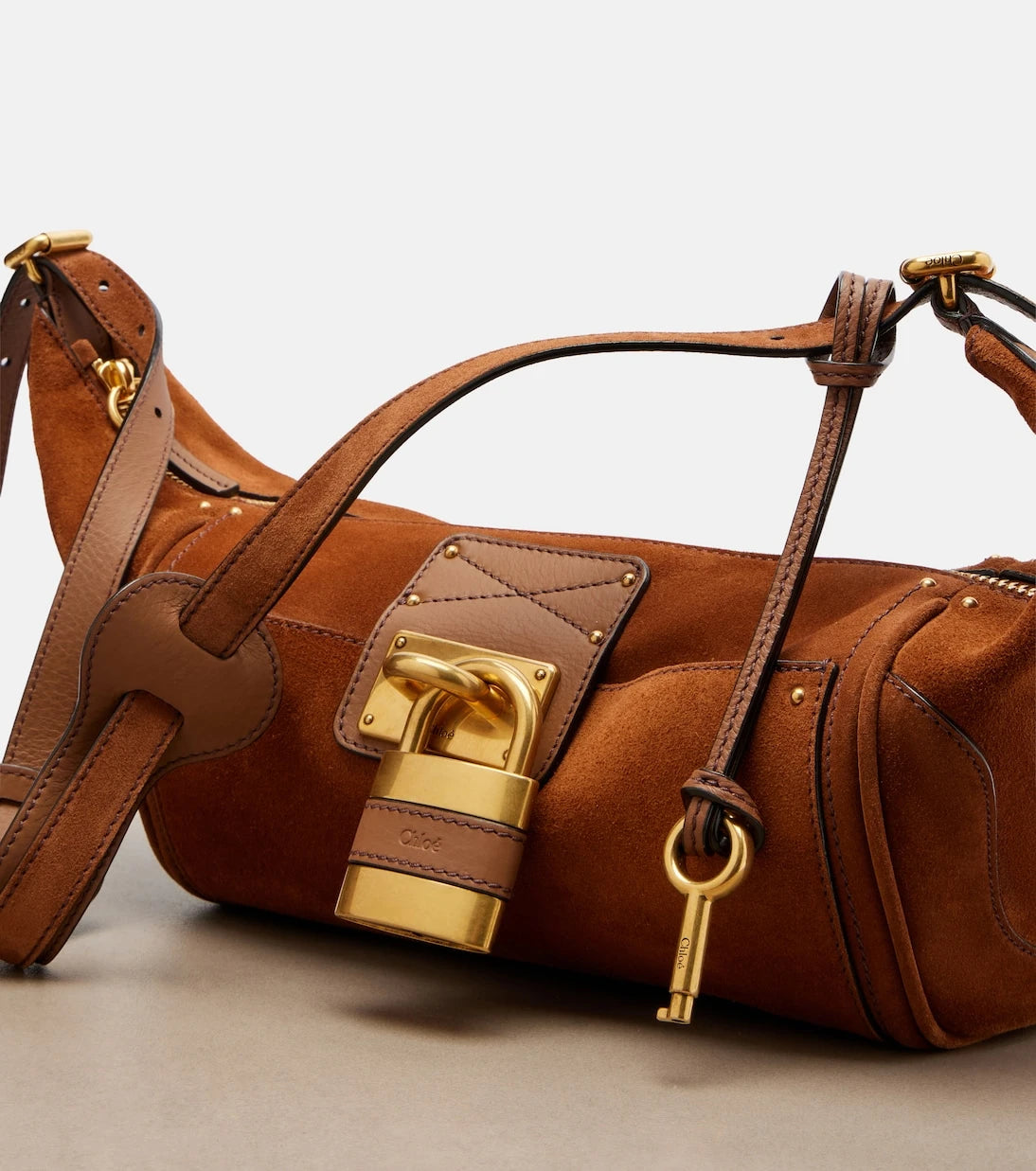 Chloé - Paddington Small suede shoulder bag