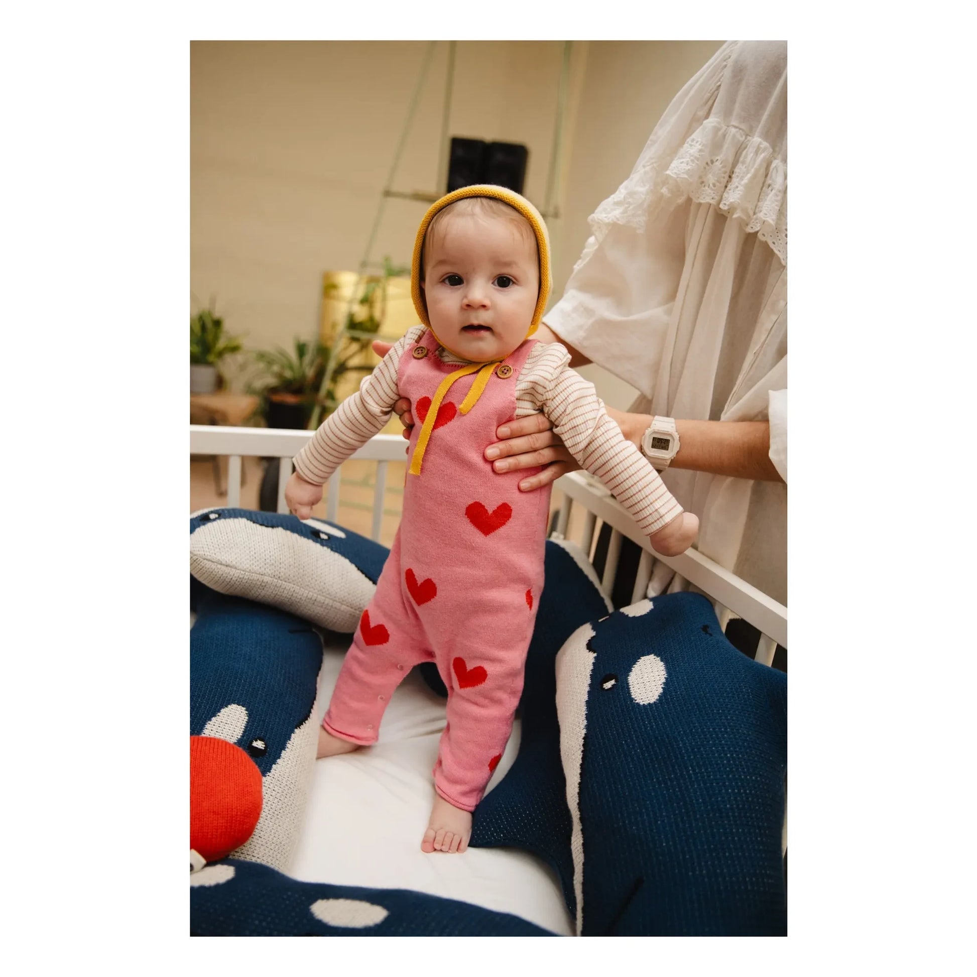 Bayiri - Lovely organic cotton overalls | Pink