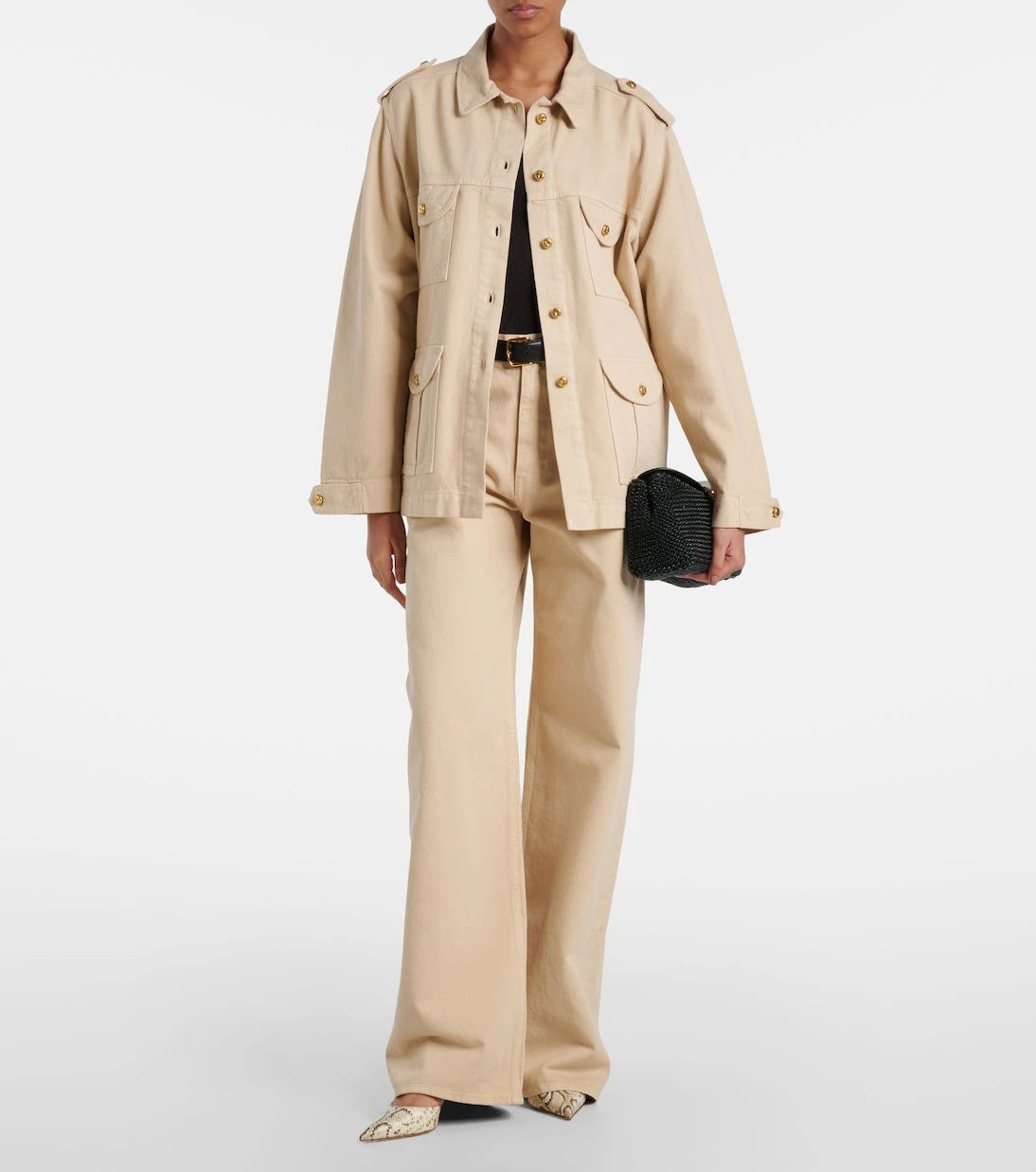 Blazé Milano - Java high-rise wide-leg jeans