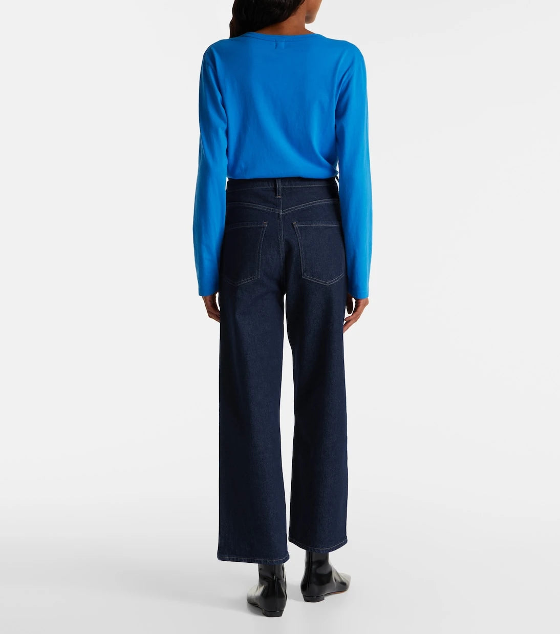 Agolde - Ren Crop high-rise wide-leg jeans
