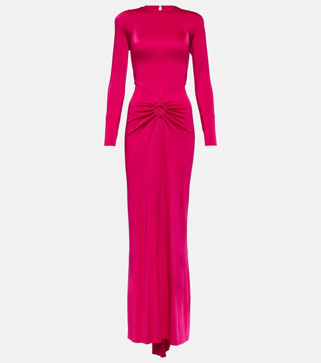 Victoria Beckham - Gathered jersey maxi dress