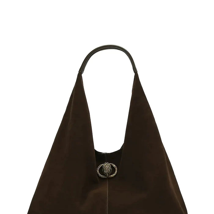 Kurt Geiger London Kadın Süet Alışveriş Çantası CHELSEA LG SLOUCH HOBO