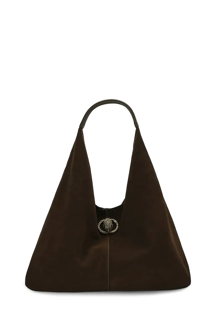 Kurt Geiger London Kadın Süet Alışveriş Çantası CHELSEA LG SLOUCH HOBO