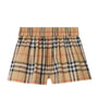Burberry Kids Cotton Check Shorts (3-36 Months)