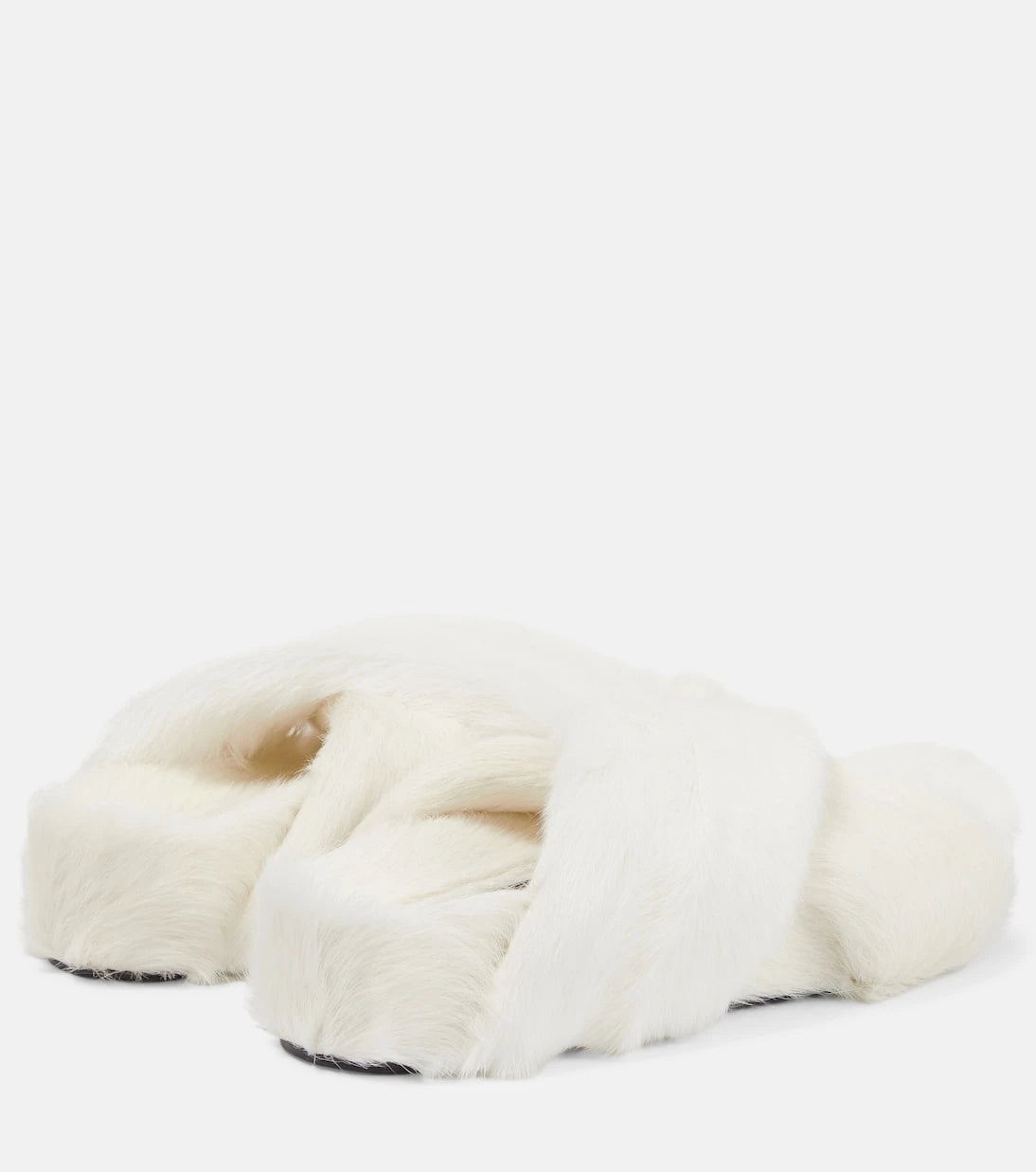 Jil Sander - Shearling sandals