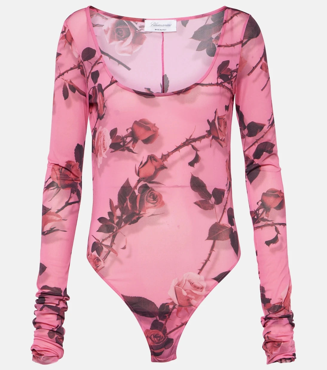 Blumarine - Floral printed bodysuit