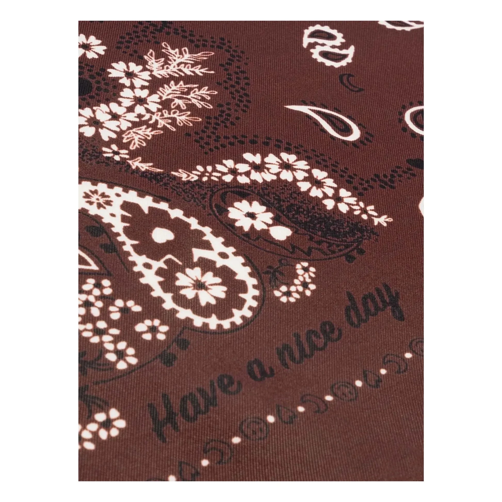 Call it by your name - Bandana Small Silk | Brown