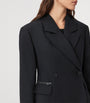 Black Double-Breasted Mimi Blazer