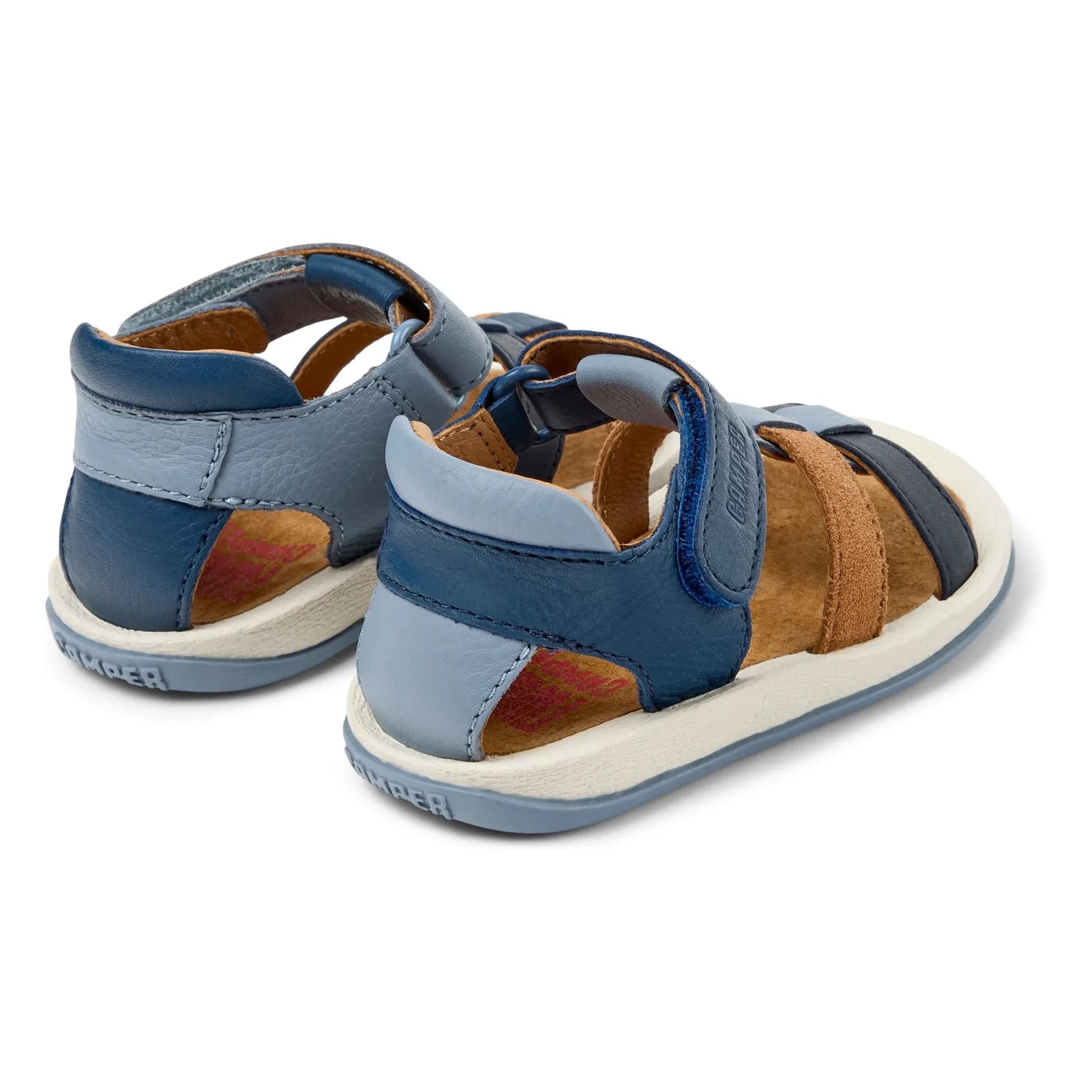 Camper - Bicho Colorblock Baby Sandals | Blue
