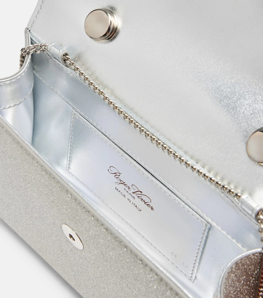 Roger Vivier - Jewel Efflorescence Mini glitter tote bag