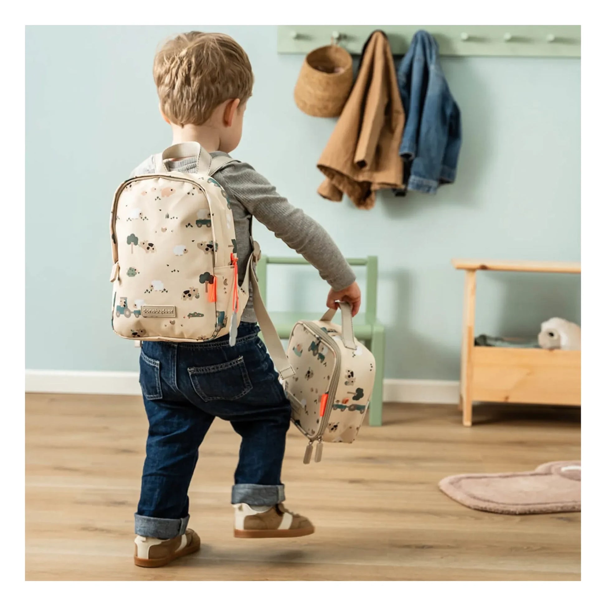 Done by deer - Mini Farm backpack | Sand