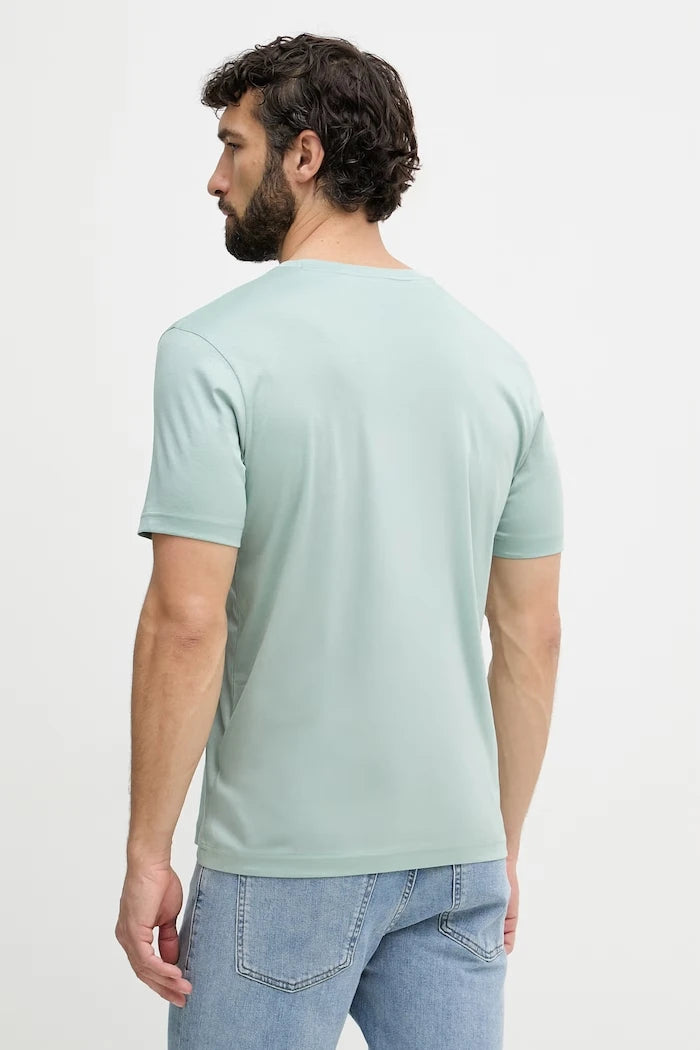 BOSS Green erkek pamuklu tişört BOSS X PORSCHE