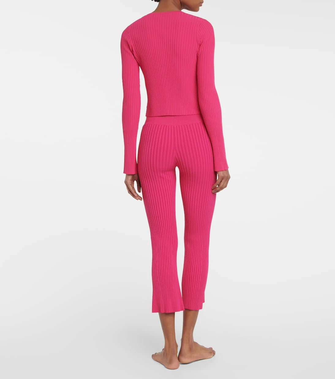 Live The Process - Atlas ribbed-knit cropped pants